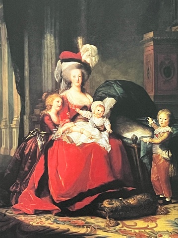 istock Marie Antoinette with her children 1373289154