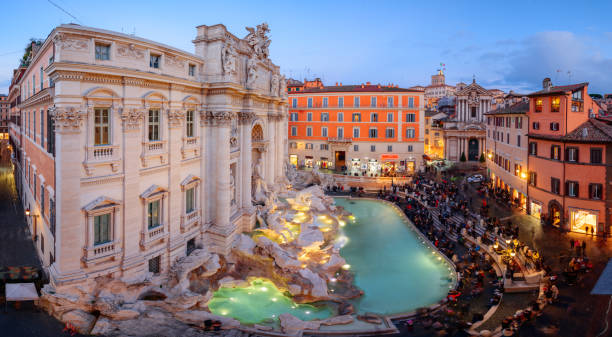 istock Rome, Italy at Trevi Fountain 1373298080