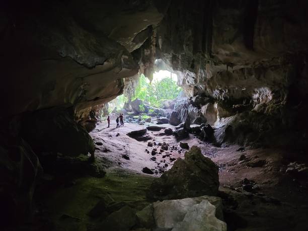 istock View inside Gua Pagar in Dabong, Kelantan. 1373299193