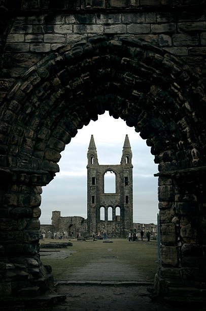 istock Stone archway to cemetery 137330057