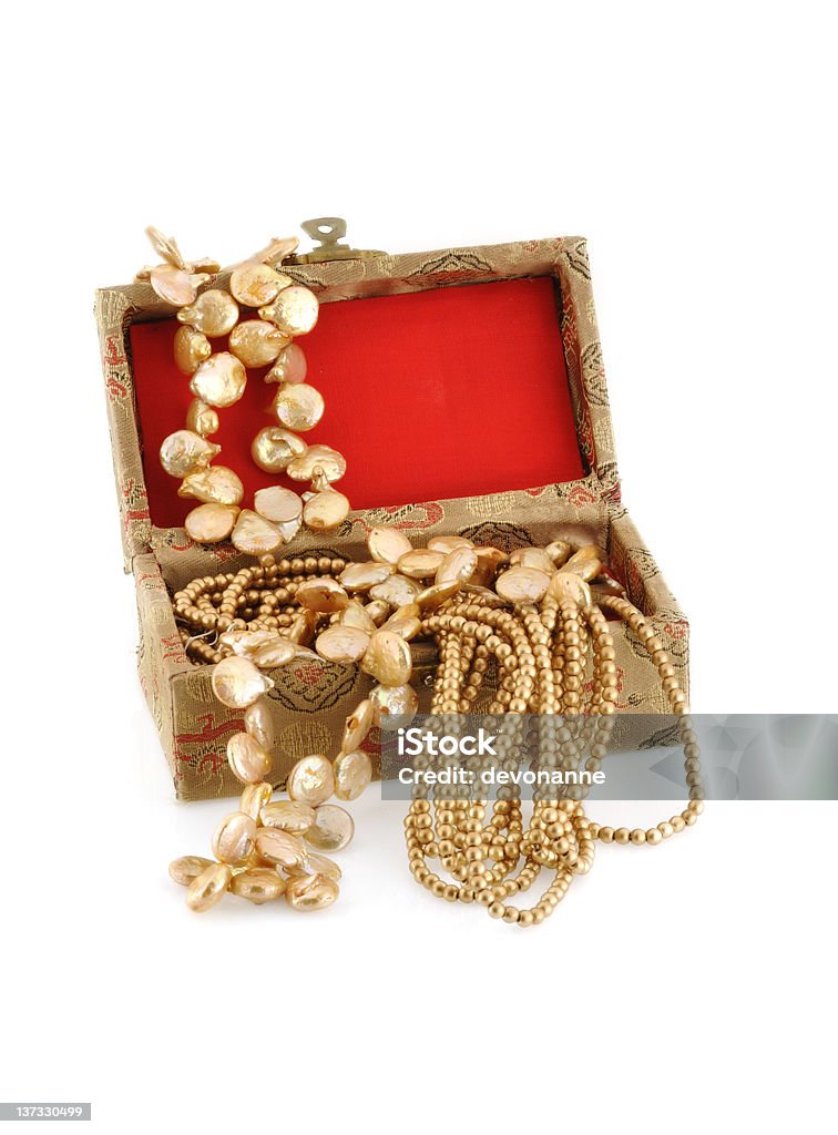 Oriental Caixa para joias - Royalty-free Aberto Foto de stock