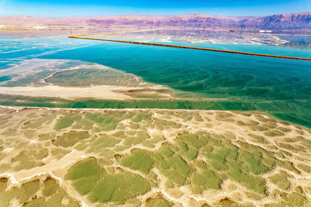 istock Dead Sea. The clear water 1373306390