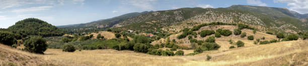 istock The panoramic views of the countryside and mountains 1373308130