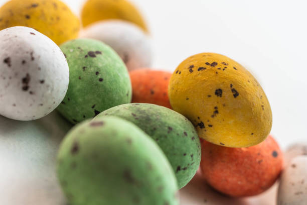 istock Arrangement of chocolate eggs 1373345343