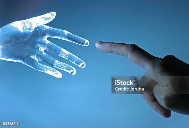 Contact Stock Photo - Download Image Now - Intelligence, Confrontation, Spirituality