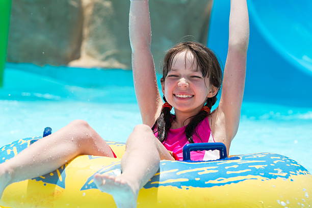 istock Young girl in the pool 137336455