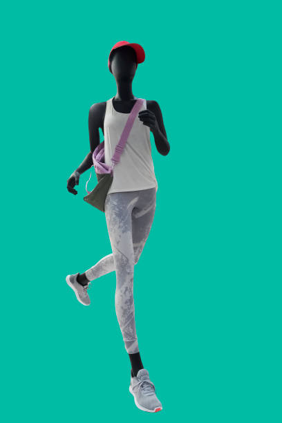 istock Running female mannequin 1373381915