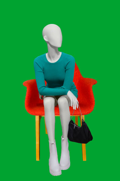 istock Sitting female mannequin 1373381952