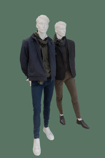 istock Two full length male mannequins 1373381970