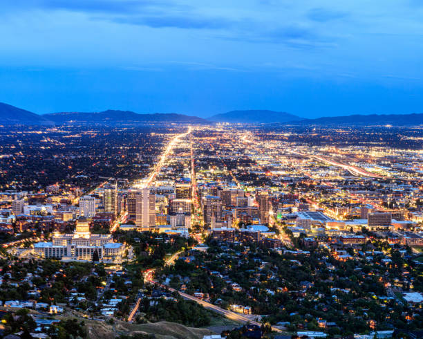 istock Downtown Salt Lake City at Dusk 1373392441