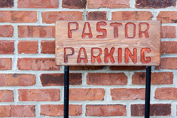 Pastor Parking stock photo