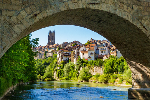 Riverview of Fribourg, Switzerland