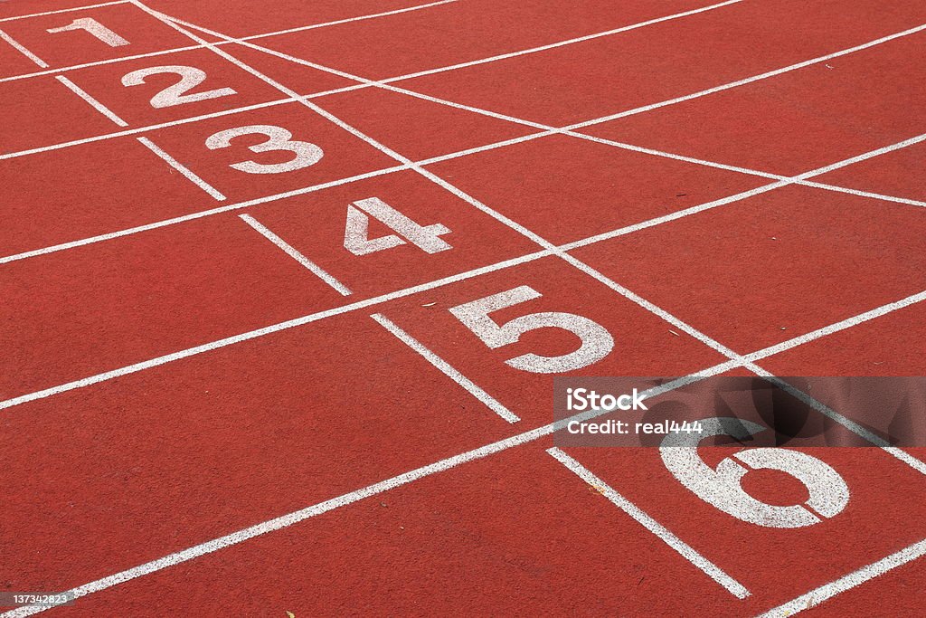 Running Track - Lizenzfrei Laufbahn Stock-Foto