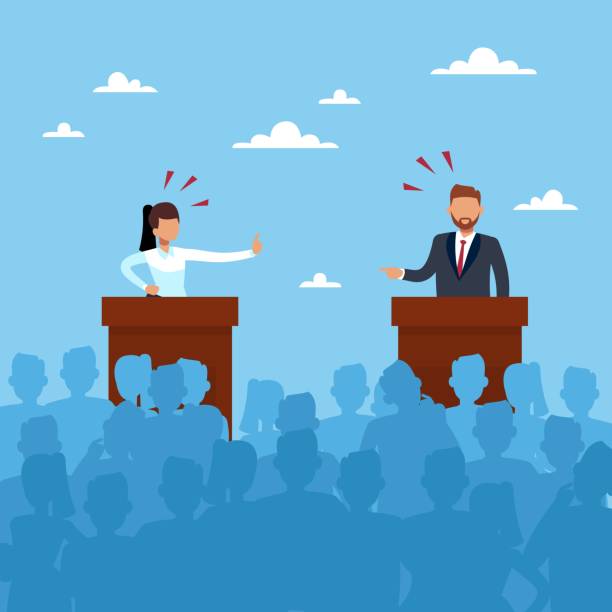 2,100+ Debate Competition Stock Illustrations, Royalty-Free Vector
