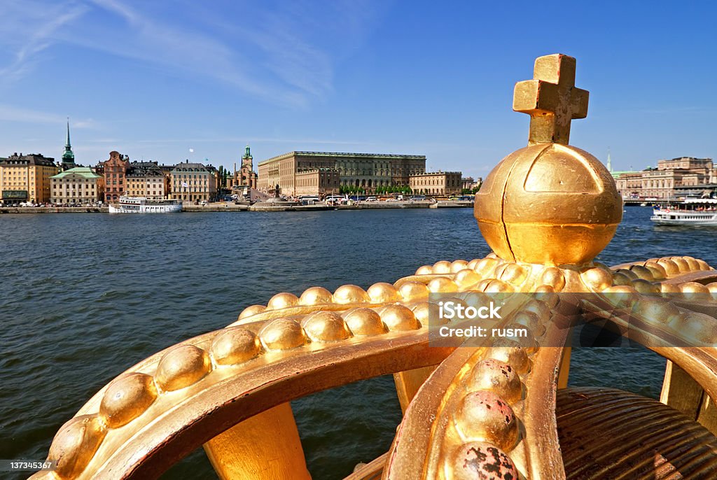Palácio Real de Estocolmo - Foto de stock de Estocolmo royalty-free