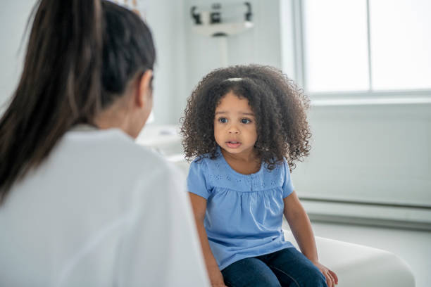 istock Little Girl at the Doctors 1373462165