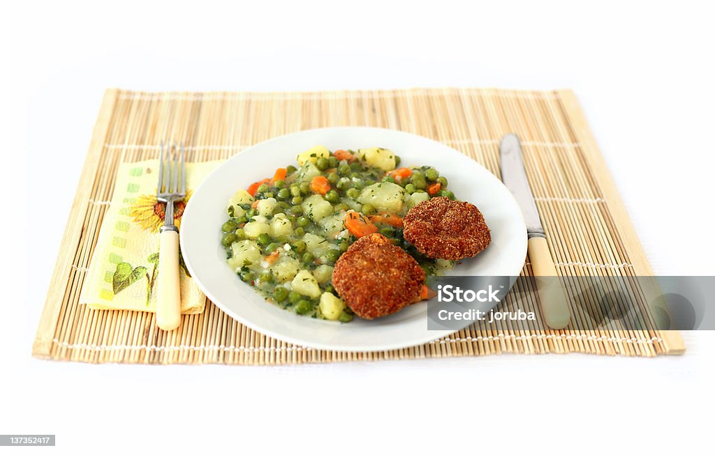 Plato de vegetales - Foto de stock de Alimento libre de derechos