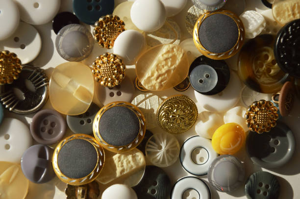 istock buttons for clothes. the clasp. needlework items. background for the design. 1373524552