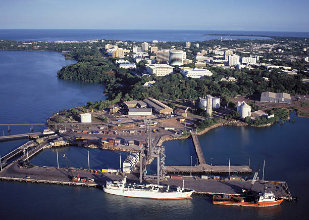 darwin - darwin australia northern territory harbor foto e immagini stock