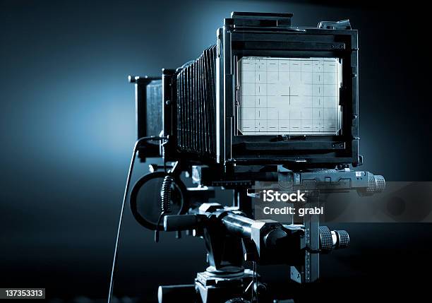 Large Format Camera Stock Photo - Download Image Now - Large Format Camera, Blank, Camera - Photographic Equipment