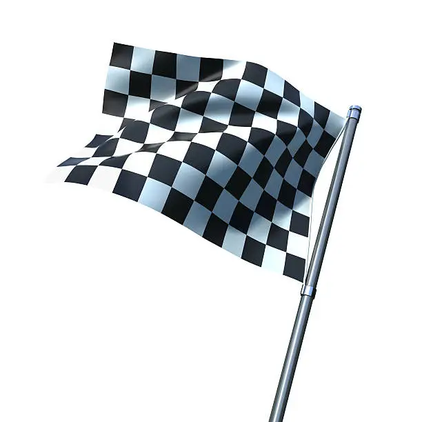 Photo of Finishing checkered flag