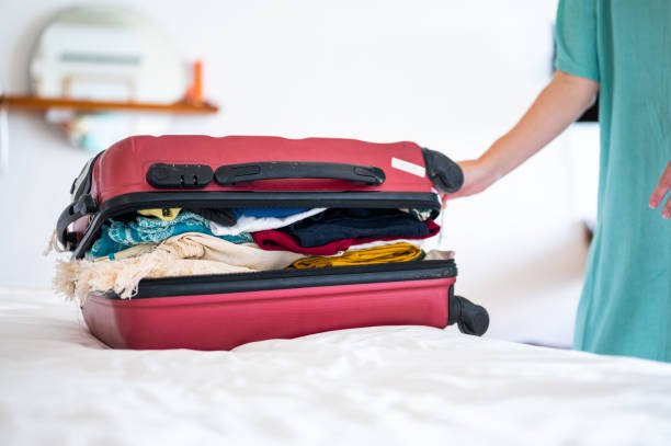 istock The suitcase is ready to close 1373559845