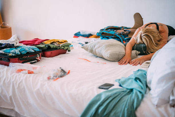 istock Feeling tired of packing 1373559905