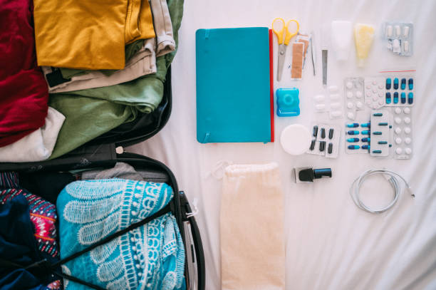 istock Packing suitcases for travel 1373559910