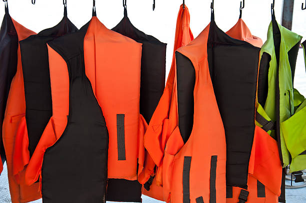 istock Safety water drowning shirt guard 137356444