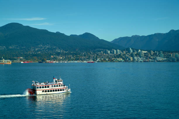 The M.V. Constitution doing a sightseeing tour of Burrard Inlet. Vancouver BC, Canada.October 6, 2018.
