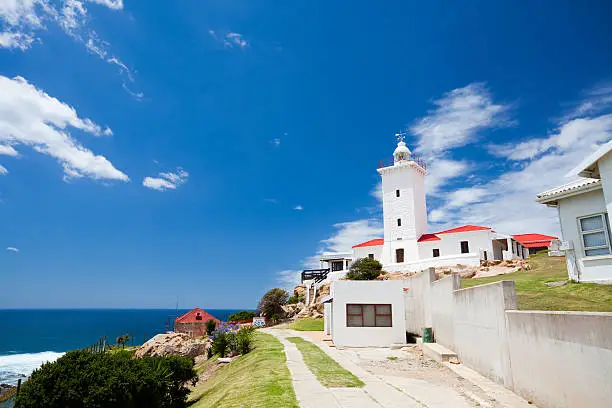 beautiful lighthouse in Mossel bay, South Africa