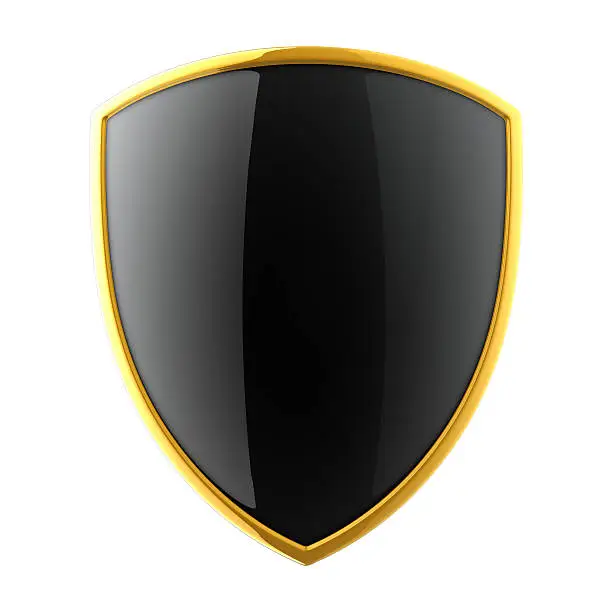 Photo of Glossy black shield