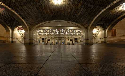 A corridor in Grand Central Station