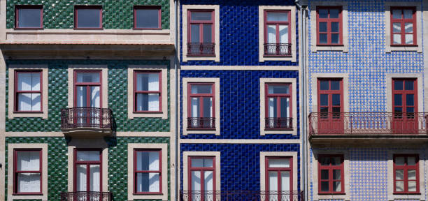 istock Colorful traditional facade in Porto 1373623579