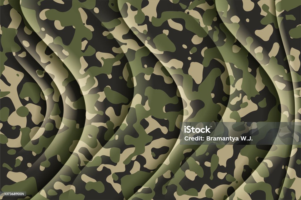 Design Shape Military Military Texture Camouflage Shape Pattern Textiles Design Stock ...