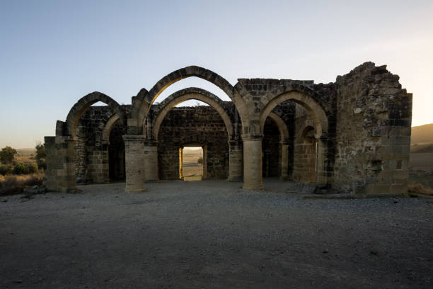 istock saint mama ruins in cyprus at sunset 1373696308