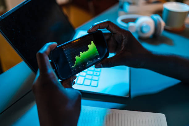 istock Taking a risk and investing in crypto currency 1373737192