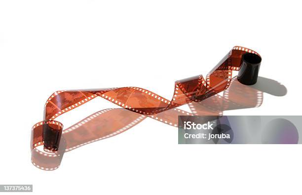 Celluloid Ribbon Stock Photo - Download Image Now - Brown, Camera Film, Color Image