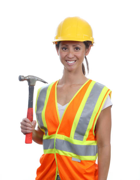 Asian woman on white background shot in Long Beach, California in February of 2022.