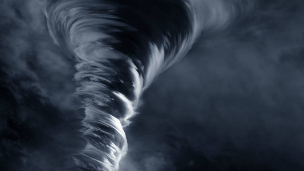 View of a large tornado