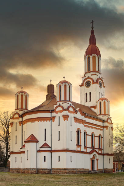 istock Old village church 1373781295