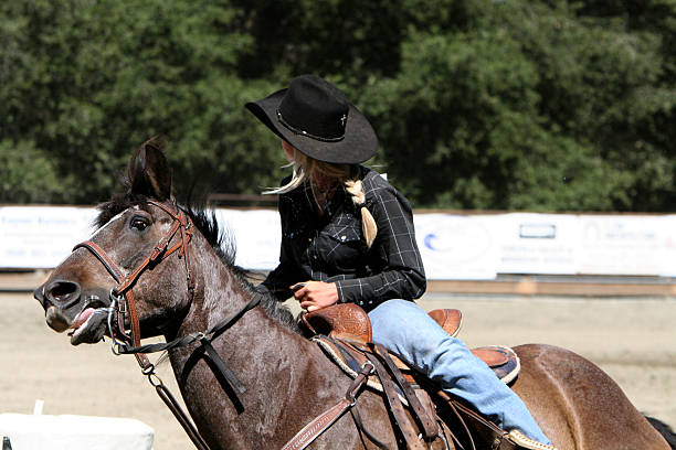 istock Cowgirl Gallop 137380118