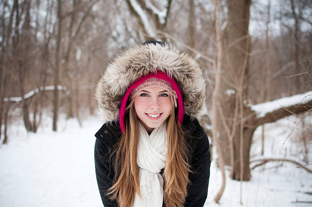 istock Young Woman in Winter 137383074