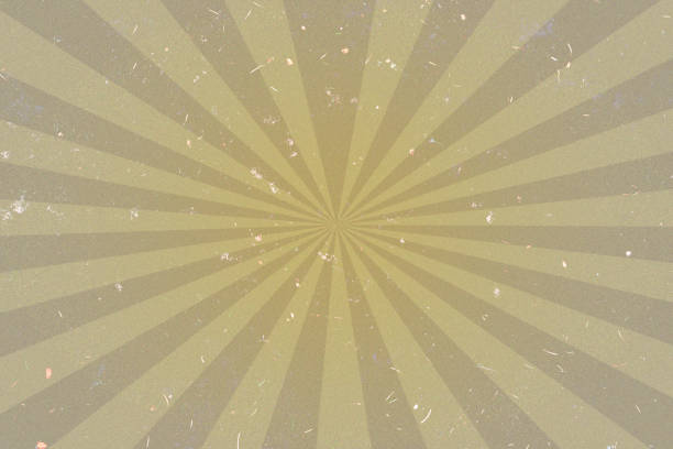 Japanese paper texture background, pink sun rays, retro styled sun burst pattern abstract, illustration, natural line art