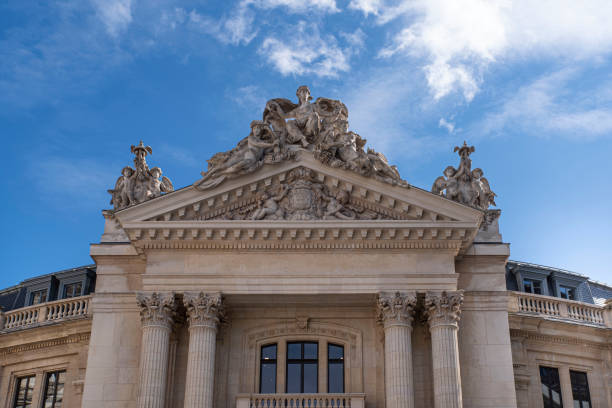istock Architecture of an old building in Paris 1373852446