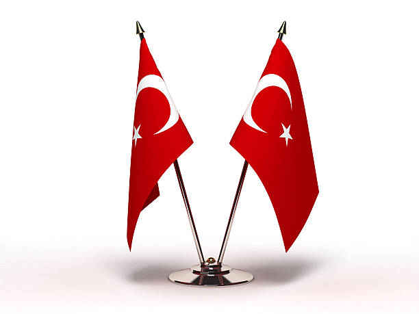 istock Miniature Flag of Turkey (Isolated) 137386025