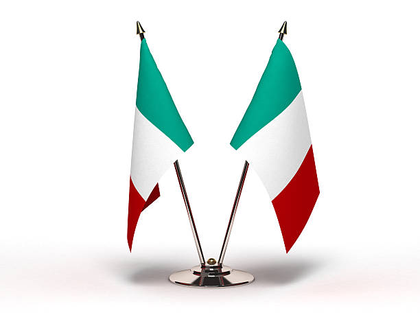 istock Miniature Flag of Italy (Isolated) 137386306