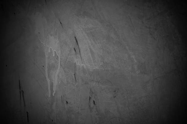 istock Old wall texture cement dark black gray  background abstract grey color design are light with white gradient background. 1373876456