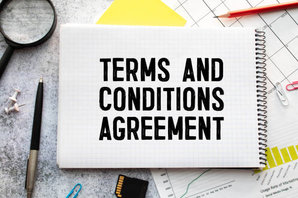 istock text Terms and Conditions Agreement, business concept. 1373885231
