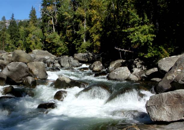 istock Rapids On The Icicle River Near Leavenworth, Washington 1373894198